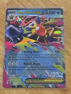 Mega Starmie Ex 021/088 Pokemon TCG Perfect Order English - Image 1