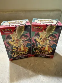 Lot of 2 Pokemon Mega Evolution Ascended Heroes Booster Bundles Sealed New! - Image 1