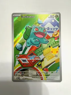 Pokemon TCG First Partner Illustration Collection Series 1 Kanto Gen 1 Starters - Image 2