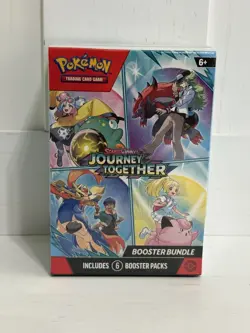 Pokemon TCG Journey Together Booster Bundle SEALED - 6 Booster Packs - Image 1