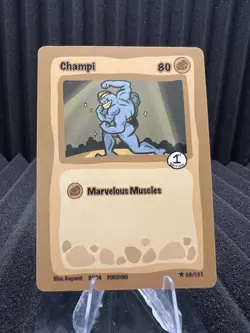 Champi (Machamp) 68/151 - Pokidoki First Edition Fan Art - Pokemon - Image 1