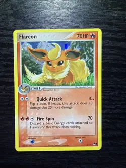 Flareon 2/17 POP Series 3 Holo Rare Moderately 2006 Pokemon TCG - Image 1