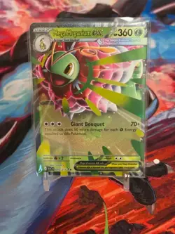 Pokemon Ascended Heroes Mega Meganium EX 010/217 Mega Evolution NM - PACK FRESH - Image 1