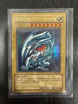 Yugioh Blue-Eyes White Dragon SDK-001 Ultra Rare Unlimited LP - Image 1