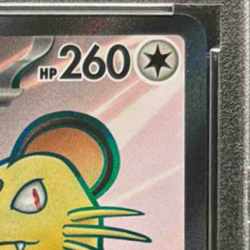 Team Rocket's Persian ex 2025 Pokemon Destined Rivals #219/182 PSA 10 - Image 4