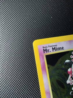 Pokemon Mr. Mime Jungle 6/64 1st Edition Holo Rare 1999 WOTC LP - Image 2