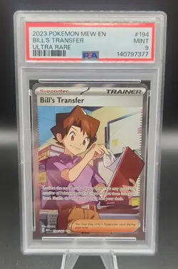 2023 Pokemon Bill's Transfer 194/165 Sv: Scarlet & Violet 151 Holo PSA 9 - Image 1
