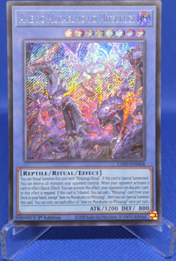 Yu-Gi-Oh! Ame no Murakumo no Mitsurugi Ritual 1st Ed SECRET RARE L26D -ENM08 - Image 1
