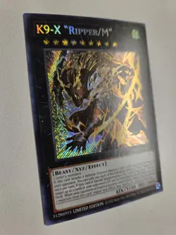 K9-X "Ripper/M" BPRO-ENSP1 Secret Rare Yugioh OTS Limited Edition Burst Protocol - Image 2