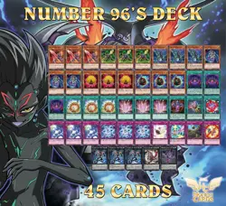 Yugioh ZeXal! Complete Number 96 Deck! Overfiend + Dark Storm + **HOT** + Bonus - Image 1