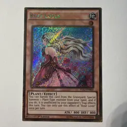 Yugioh: Rose Lover - PGL2-EN003 - Gold Secret Rare - 1st Edition - NM - Image 1