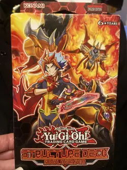 Yu-Gi-Oh! TCG Soulburner 1st Edition Structure Deck New and Sealed - Image 1