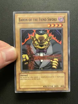 Baron of the Fiend Sword - SDY-036 - Common - 1st Edition NA English Vintage - Image 1