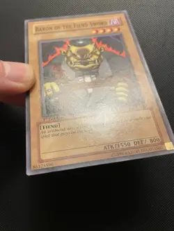 Baron of the Fiend Sword - SDY-036 - Common - 1st Edition NA English Vintage - Image 3