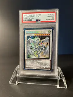 Yugioh Stardust Dragon TOCH - EN050 1st Edition Collectors Rare PSA 10 Mislabel - Image 1