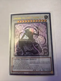Juraishin, the Cursed Thunder God ALIN-EN043 Ultra Rare 1st Ed NM Yu-Gi-Oh! - Image 1