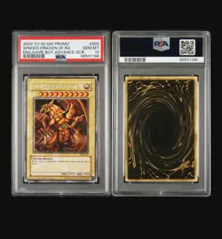 Yu-Gi-Oh! The Winged Dragon of Ra Game Boy ADV Secret Rare Promo GBI-003 PSA 10 - Image 3