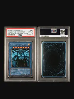 Yu-Gi-Oh! Obelisk the Tormentor GBI-002 PSA 10 Secret Rare Game Boy Adv Promo - Image 3