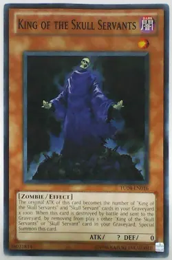 YU-GI-OH KING OF THE SKULL SERVANTS COMMON TU04-EN016 -LP/MP - Image 1