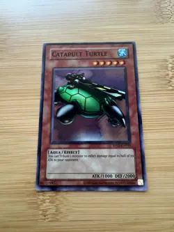 Catapult Turtle (RP01-EN038, Super Rare, Holo) Yugioh Retro Pack NM ✨ - Image 1