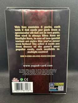 Yu-Gi-Oh! NEW Rarity Collection 5 V Box 1st Edition TCG - Image 2