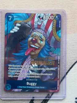 Buggy P-084 Release Event Winner Promo One Piece English NM - Image 1