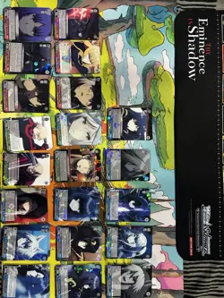 Weiss Schwarz Eminence In Shadow English 1st Edition Complete Playset NM - Image 1