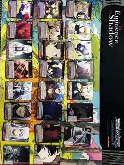 Weiss Schwarz Eminence In Shadow English 1st Edition Complete Playset NM - Image 4