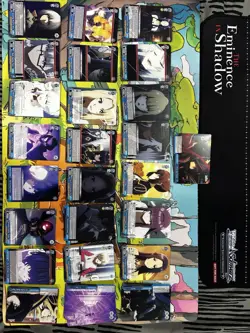 Weiss Schwarz Eminence In Shadow English 1st Edition Complete Playset NM - Image 5