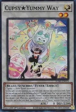 1x CupsyYummy Way (Super Rare) - 1st Edition NM Eng YuGiOh - Justice Hunters - Image 1