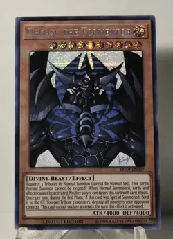 Obelisk The Tormentor TN19-EN007 Secret Rare Limited Edition Yugioh TCG NM/M - Image 1