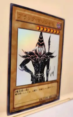Yugioh Japanese Ultra Rare Dark Magician #WJMP-JP012 OCG 2009 Konami - Image 4