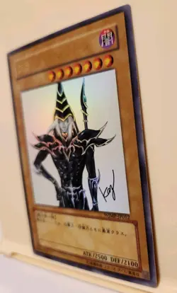 Yugioh Japanese Ultra Rare Dark Magician #WJMP-JP012 OCG 2009 Konami - Image 5