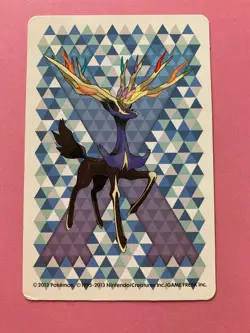 Pokemon X Nintendo Playing Card Gogoat 9 of Clubs Card 2013 Japanese F/S - Image 4