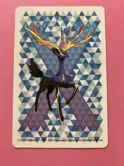 Pokemon X Nintendo Playing Card Gogoat 9 of Clubs Card 2013 Japanese F/S - Image 5