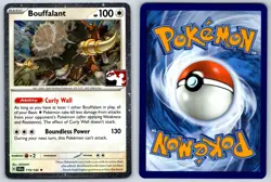 Bouffalant (Cosmos Holo) Prize Pack Series 119/142 Pokemon Card NM - Image 3
