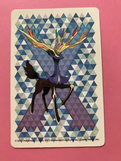 Pokemon X Nintendo Playing Card Diggersby 10 of Clubs Card 2013 Japanese F/S - Image 5