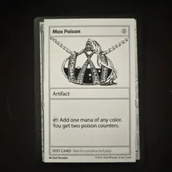 Mox Poison S Mystery Booster 2 Playtest Cards NM - Image 1