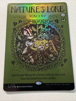 Nature's Lore #2278 FOIL Secret Lair: Prints Charming MTG NM ENG - Image 1