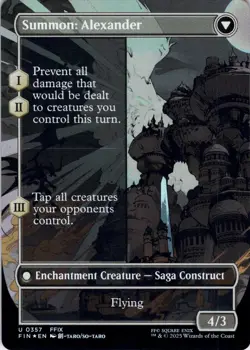 Crystal Fragments BORDERLESS FOIL Final Fantasy Magic MTG NM - Image 2