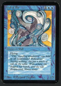 ***Alpha Wall of Air*** MTG Alpha Magic Kid Icarus - Image 1