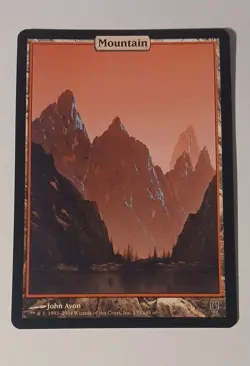 Mountain - Full Art Unhinged Regular - Image 1