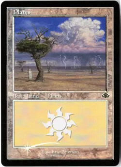 Plains Retro Frame FOIL 403 Land Dominaria Remastered NM MTG - Image 1