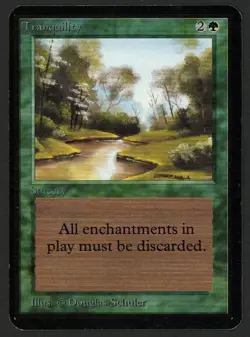 ***Alpha Tranquility*** MTG Alpha Magic Kid Icarus - Image 1