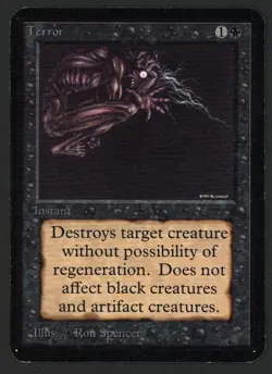 ***Alpha Terror*** MTG Alpha Magic Kid Icarus - Image 1