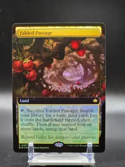 Fabled Passage (Extended Art) Bloomburrow Foil - Image 1