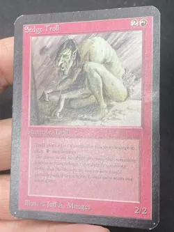 ***Alpha Sedge Troll (Ring Ding & Light Warp)*** MTG Alpha Magic Kid Icarus - Image 3