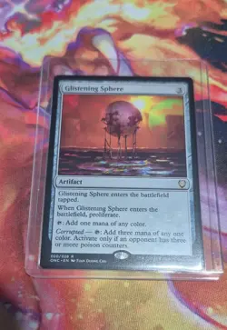 Glistening Sphere Commander: Phyrexia: All Will Be One Regular - Image 1