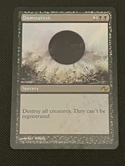 Damnation – Planar Chaos (PLC) – Foil – LP – English – MTG - Image 1
