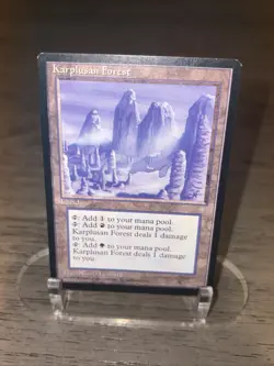 MTG Magic The Gathering Karplusan Forest Ice Age LP (B) - Image 1